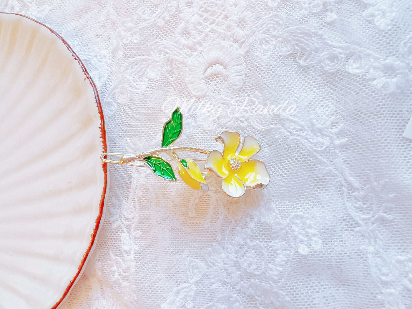 Flower Hair Clip