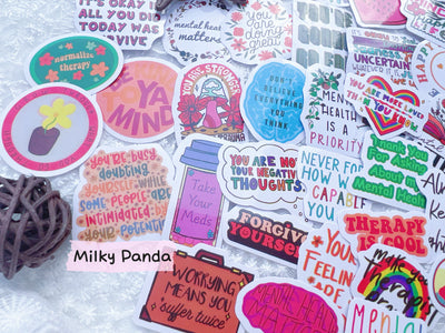 Mental Health Vinyl Stickers