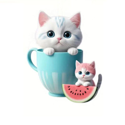 Cat Keyring Charm