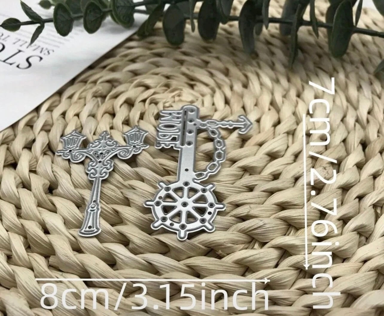 2 Pcs Street Light Cutting Dies