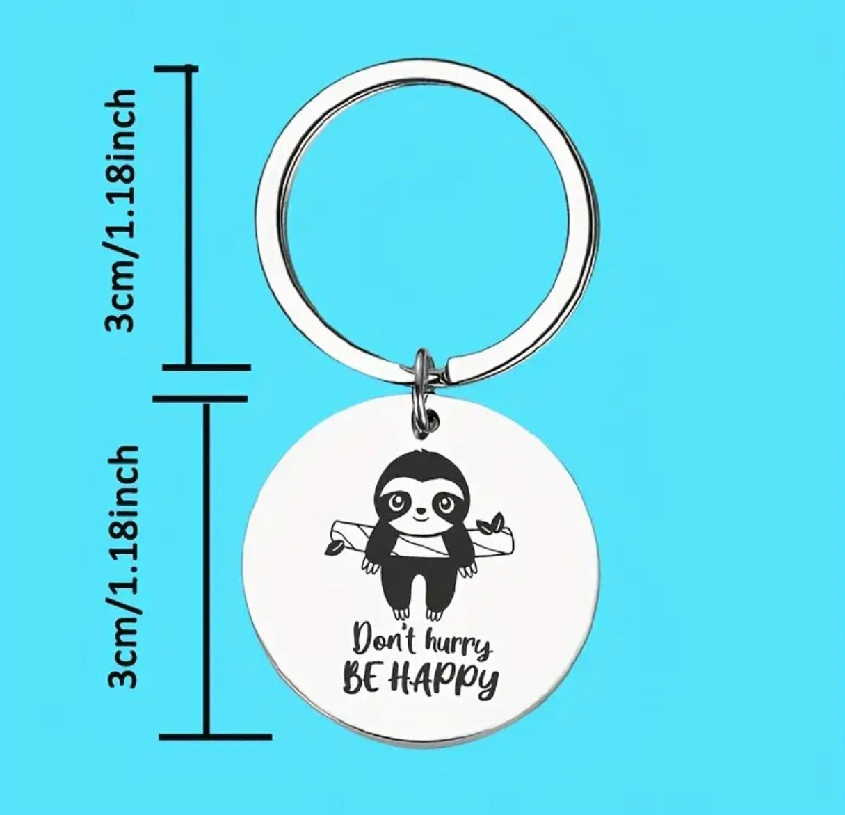 Sloth Keyring