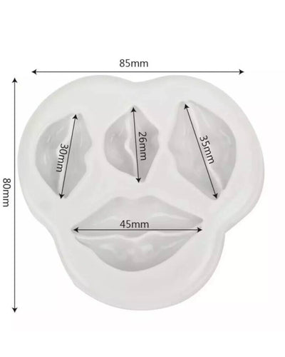 Lips Fondant Mould