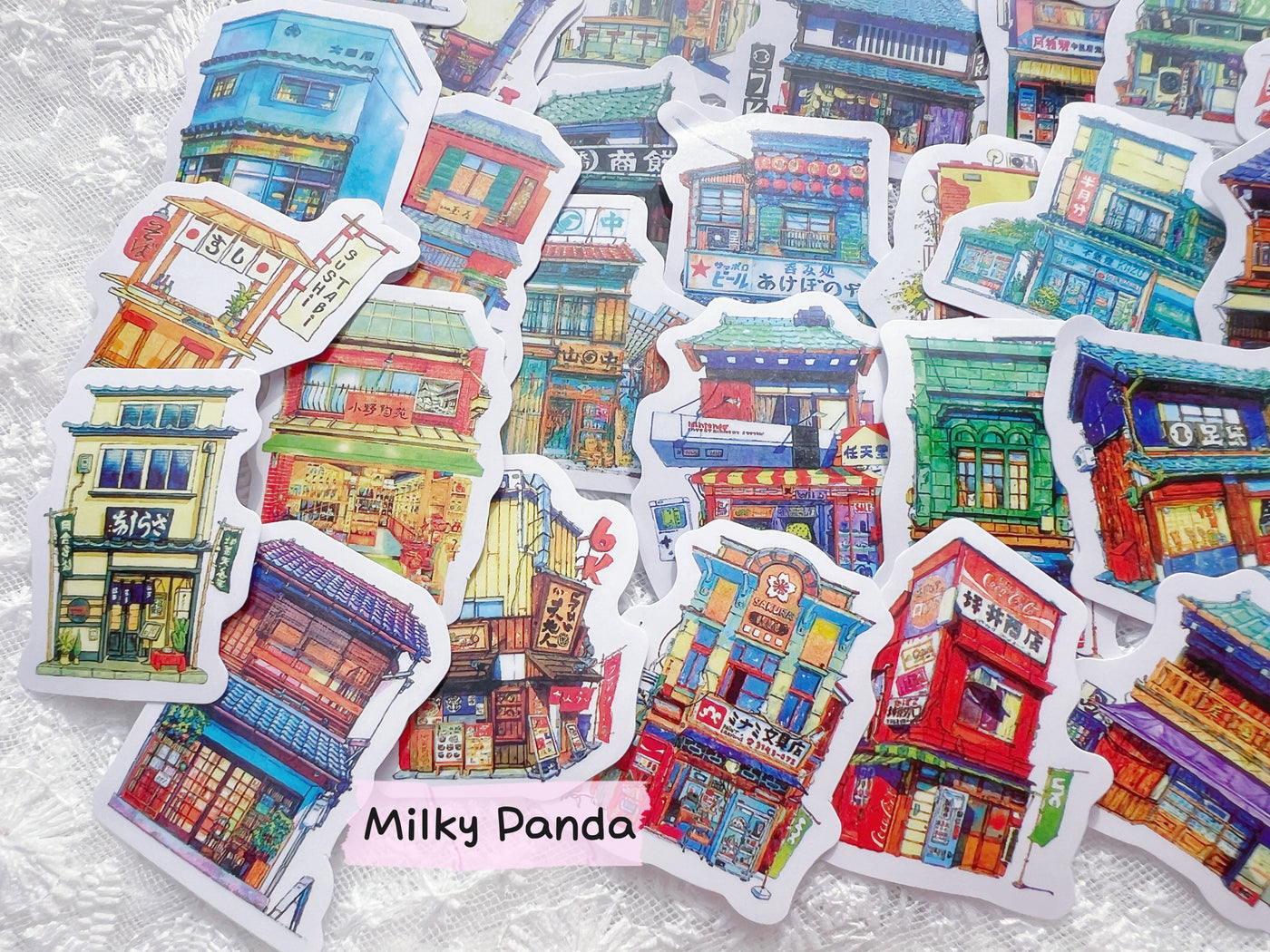 Japanese Store Vinyl Stickers