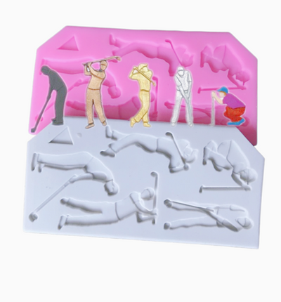 Golf Theme Fondant Mould