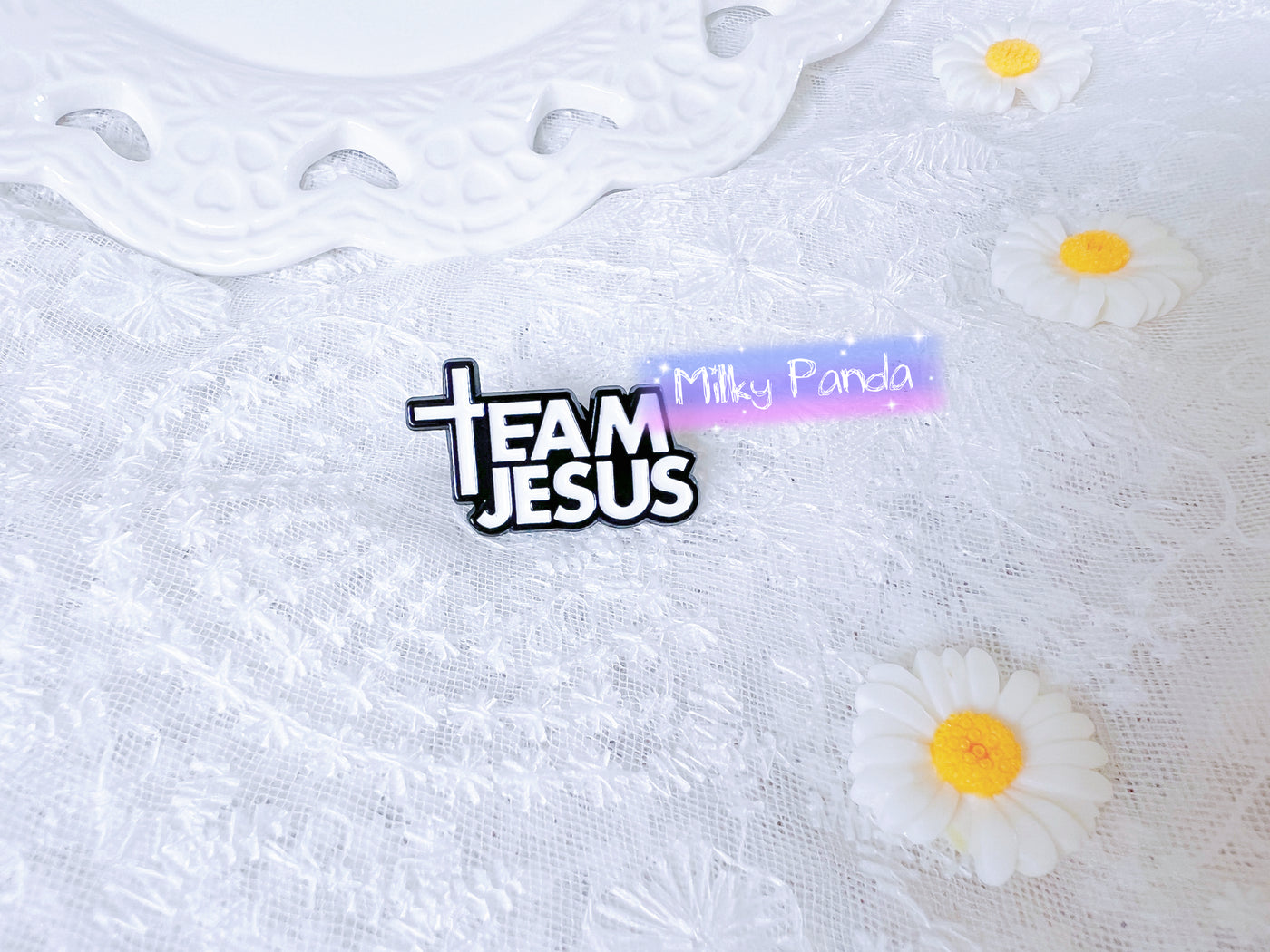 Team Jesus Pin