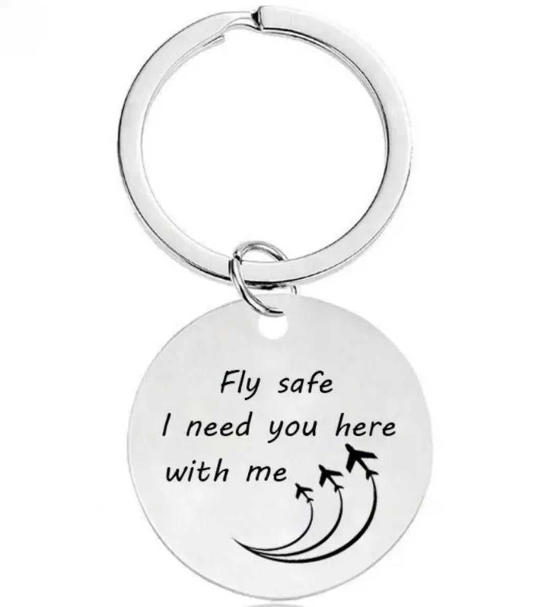 Fly Safe Keyring