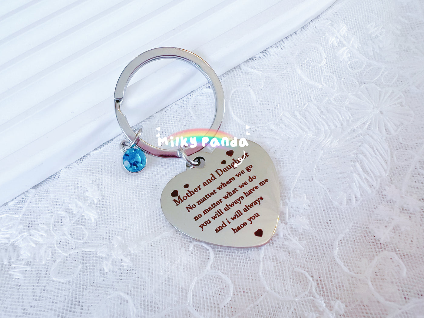 Mother & Daughter Keyring