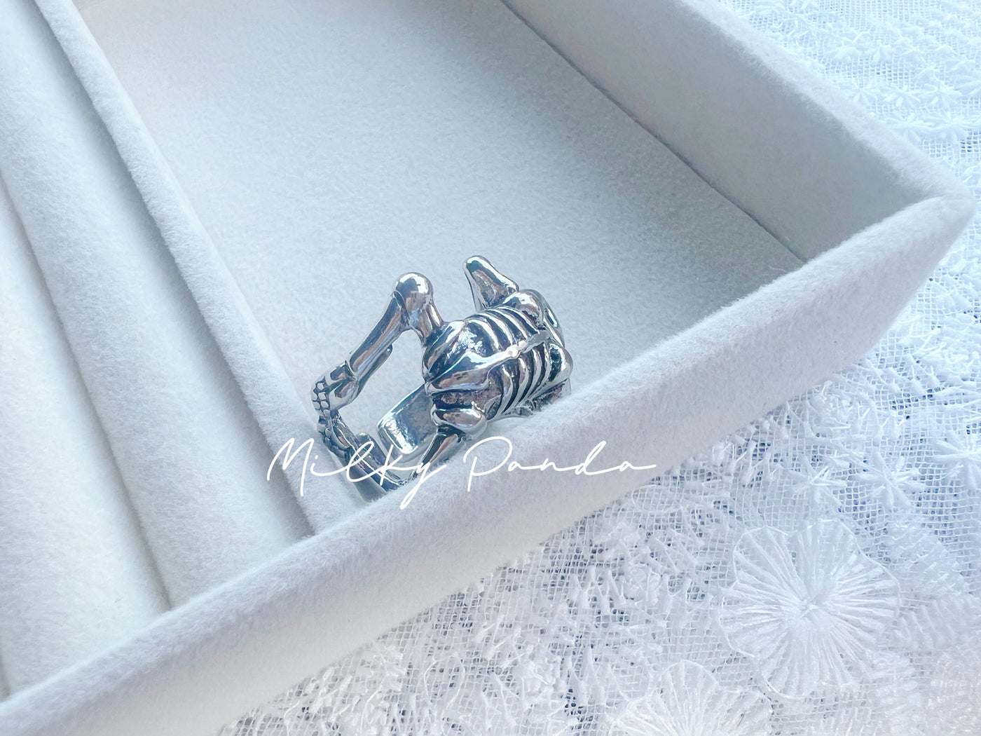 Chunky Skull Ring