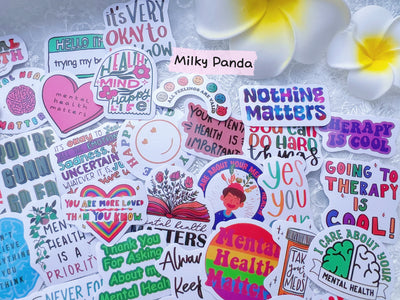 Mental Health Vinyl Stickers