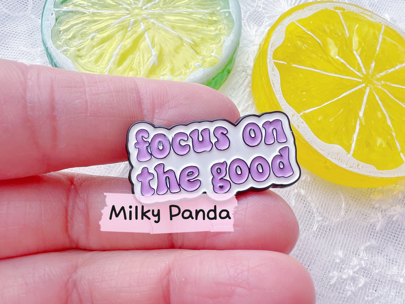 Focus On The Good - Pin