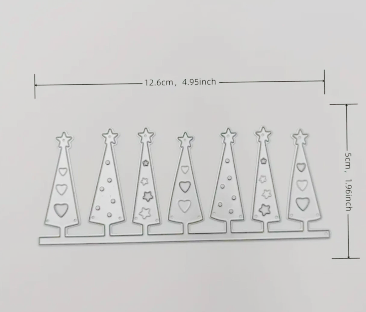 Christmas Trees Cutting Die