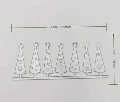 Christmas Trees Cutting Die