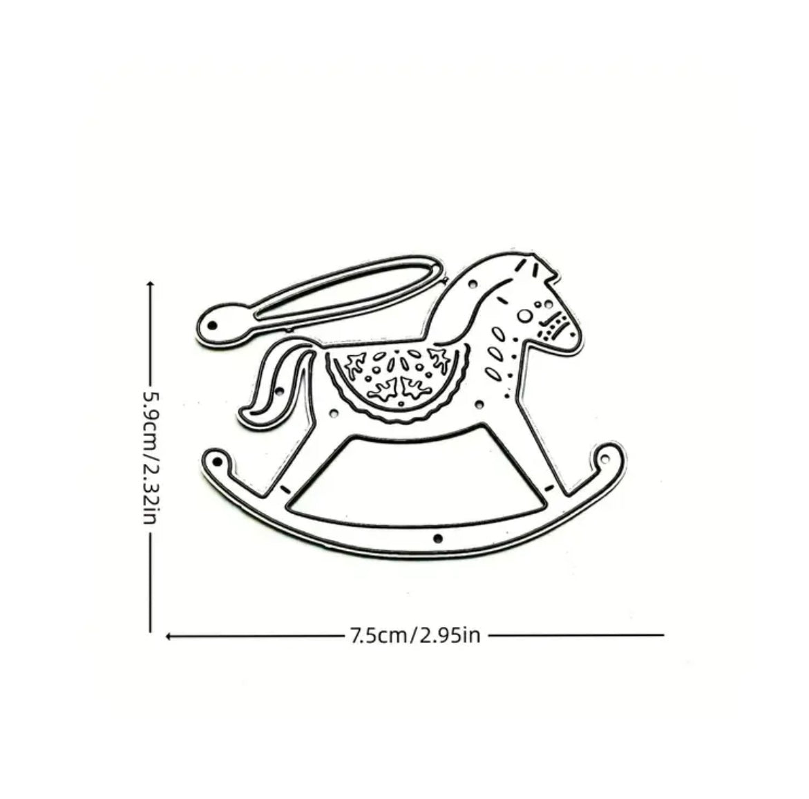 Rocking Horse Cutting Die