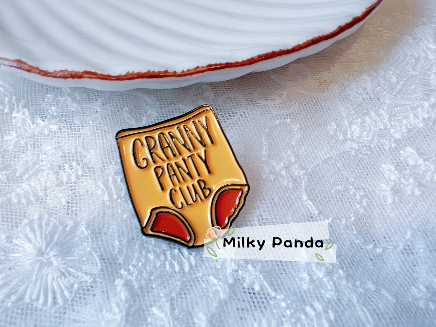 Granny Pants Pin
