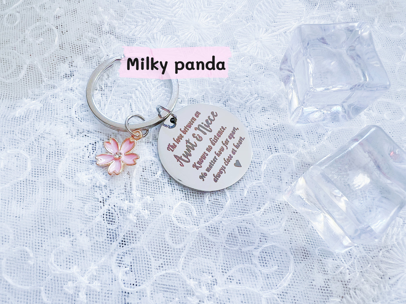 Aunt & Niece Keyring