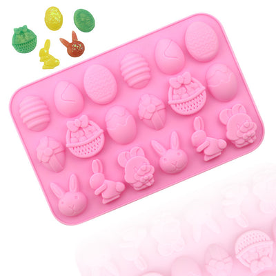 Rabbit Easter Egg Chocolate Mould