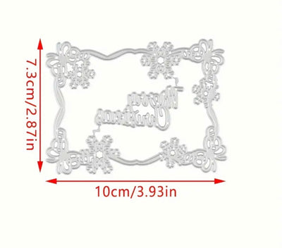 Christmas Frame Cutting Die