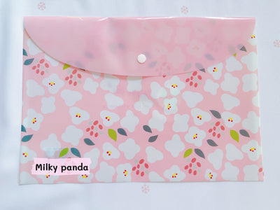 Floral A4 Folders