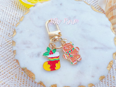 Christmas Theme Keyring