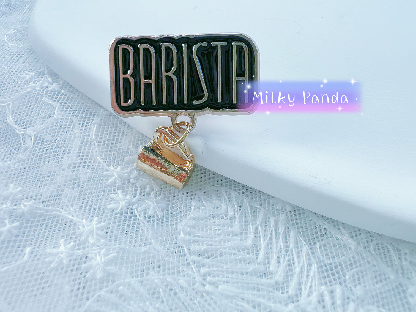 3D Barista Pin