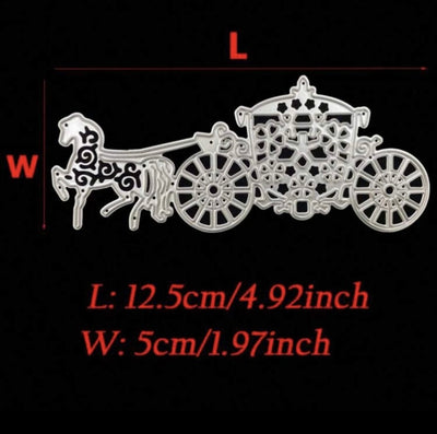 Horse Carriage Cutting Die