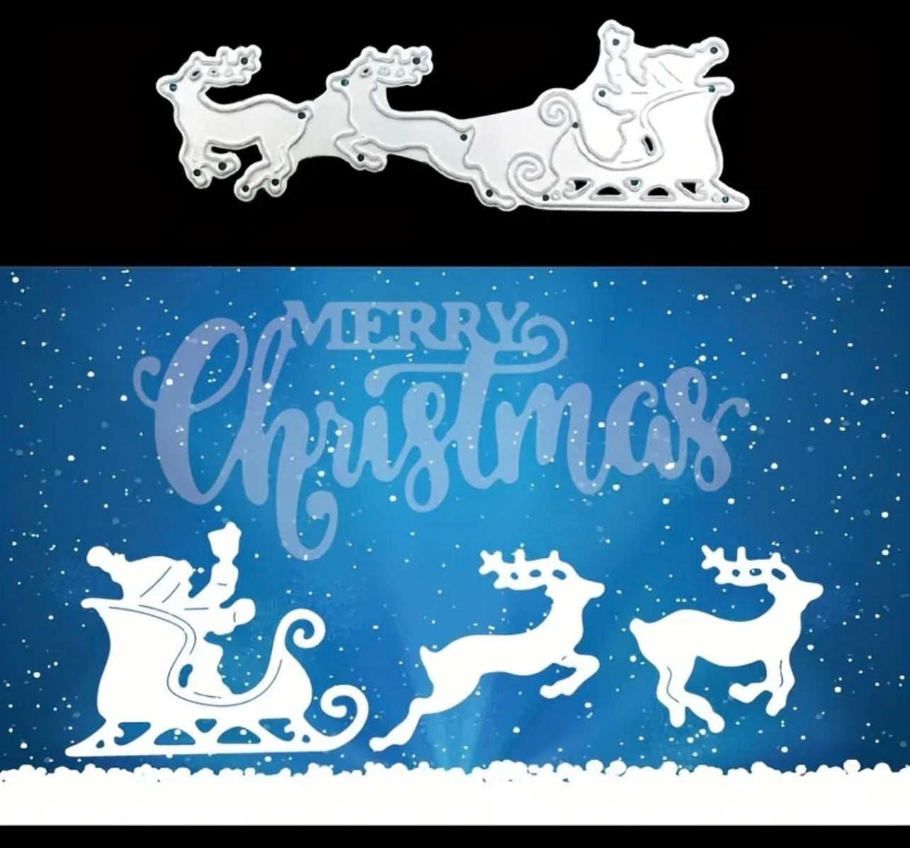 Santa Cutting Die