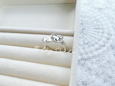 Heart Belt Ring