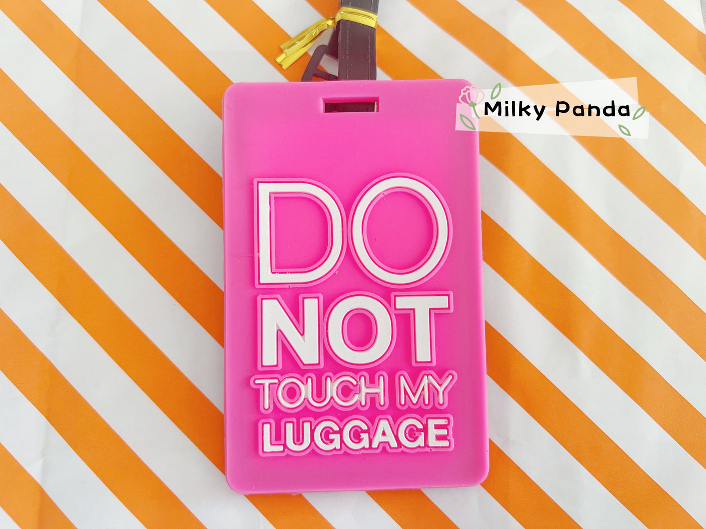 Do not touch luggage tag