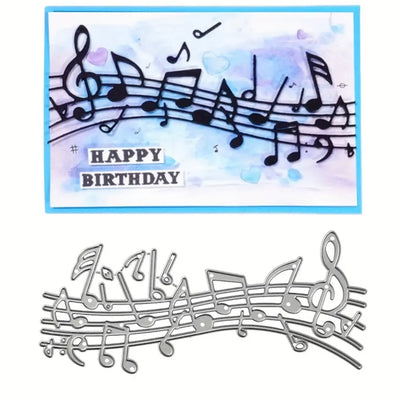 Musical Notes Cutting Die