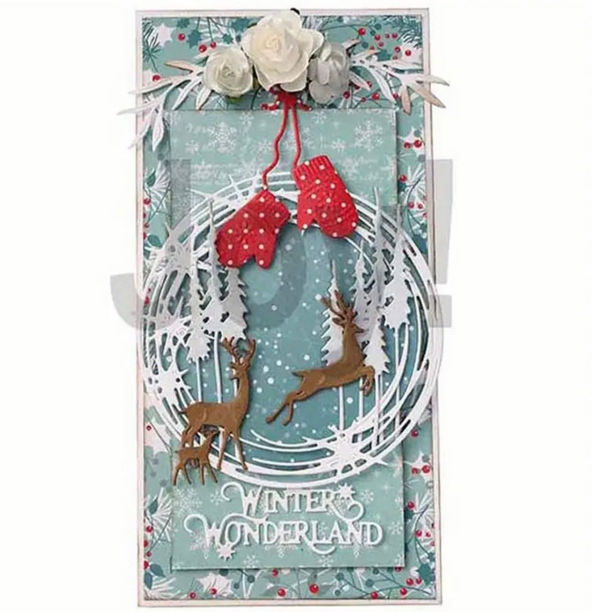 Christmas Elk Cutting Die