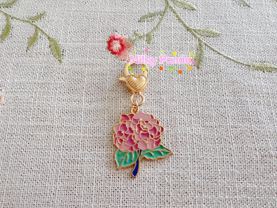 Flower Keyring Charm