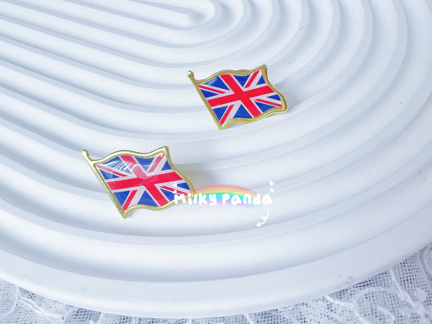 UK & GB Flag Pin