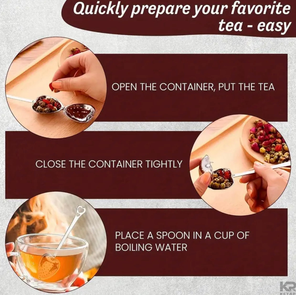 Heart Shaped Tea Infuser