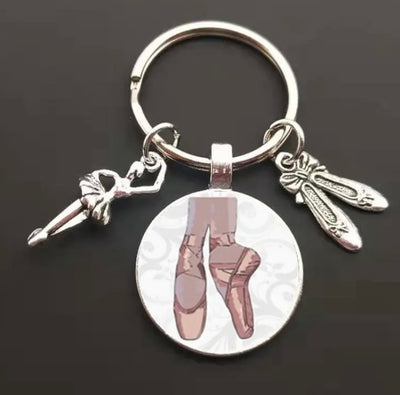 Ballet Dance Keyring