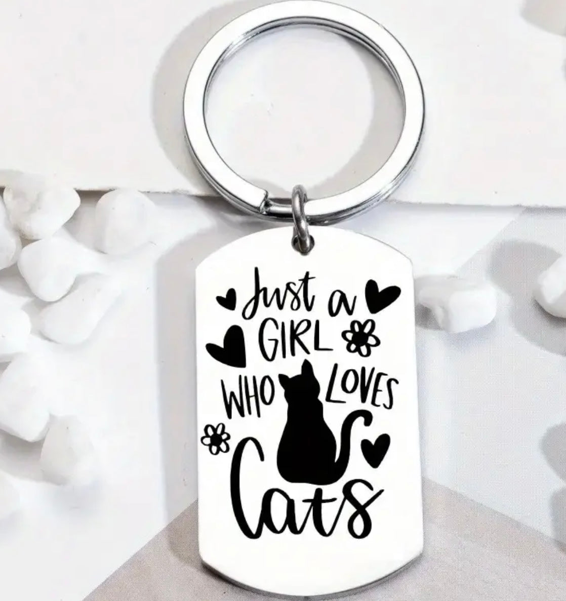 Cat Keyring