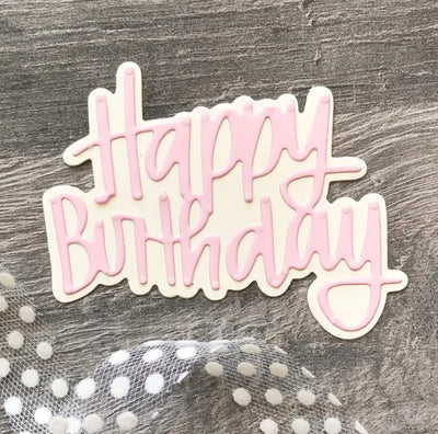 Happy Birthday Cutting Die