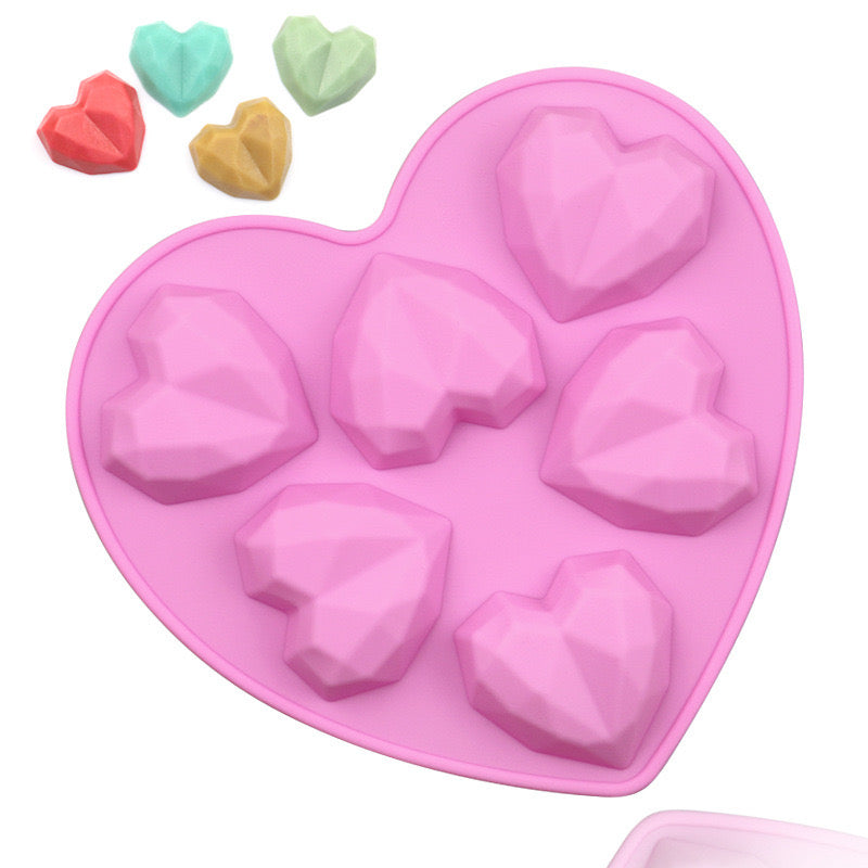 Diamond Shaped Heart Mould