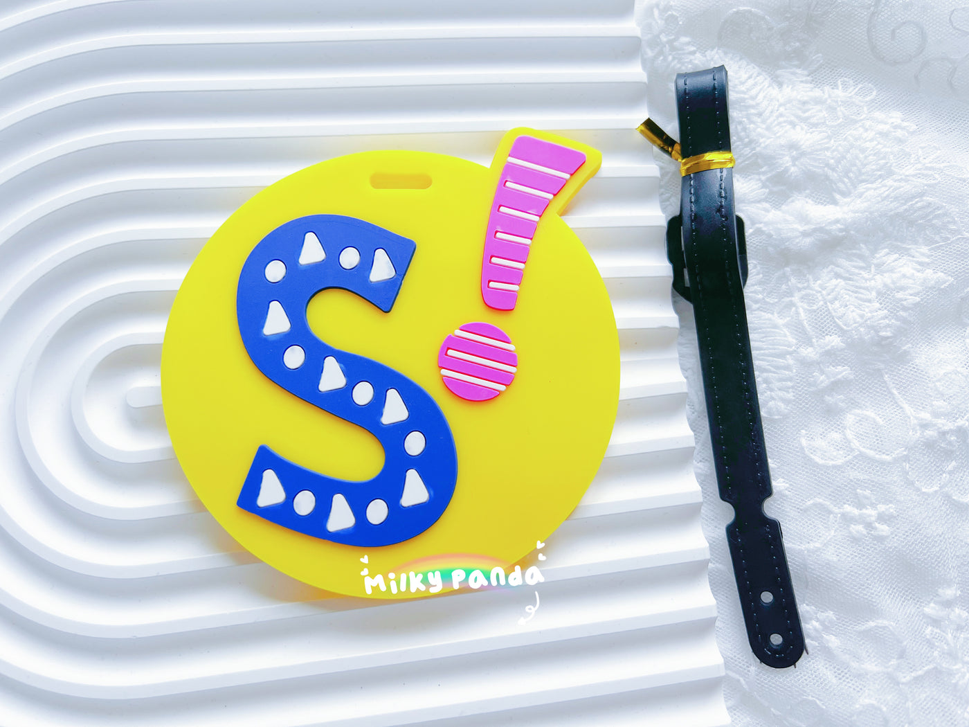 Initial Letter Luggage Tag