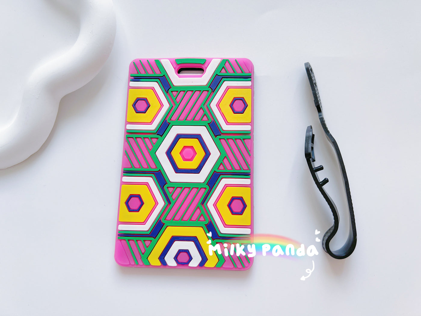 Pattern luggage tag