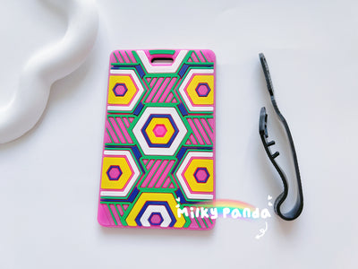 Pattern luggage tag