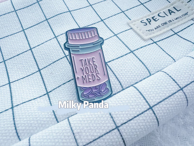 Take Your Meds Pin