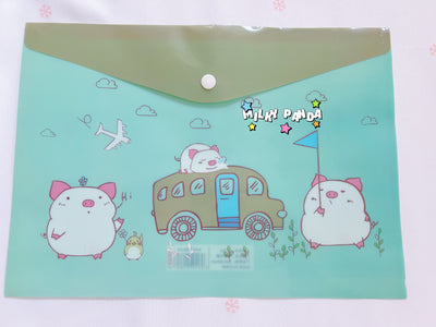 Animal A4 Folders