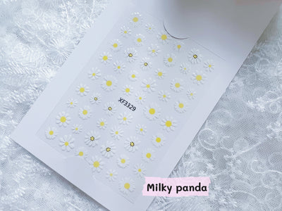 Daisy Nail Sticker
