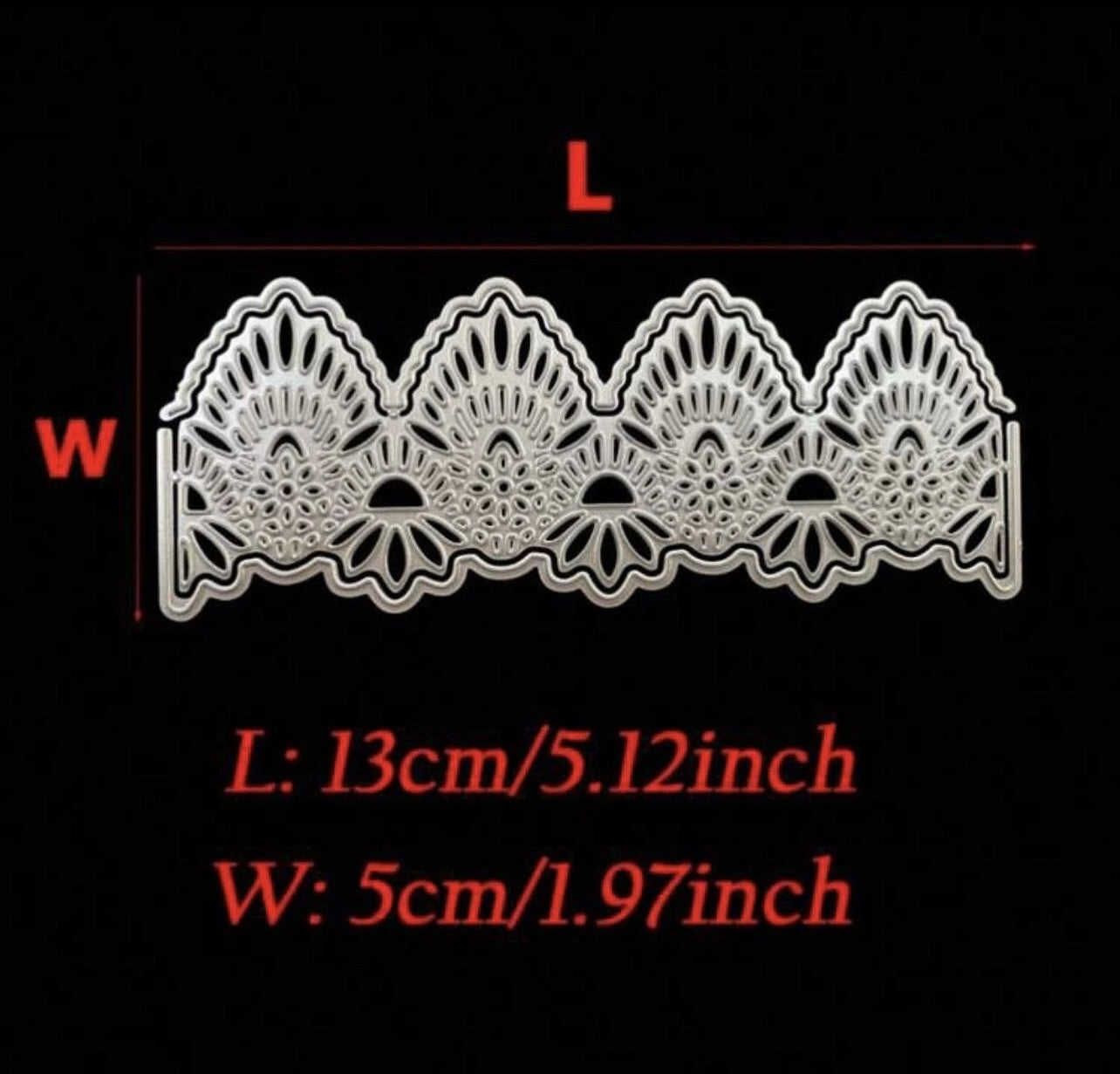 Lace Boarder Cutting Die