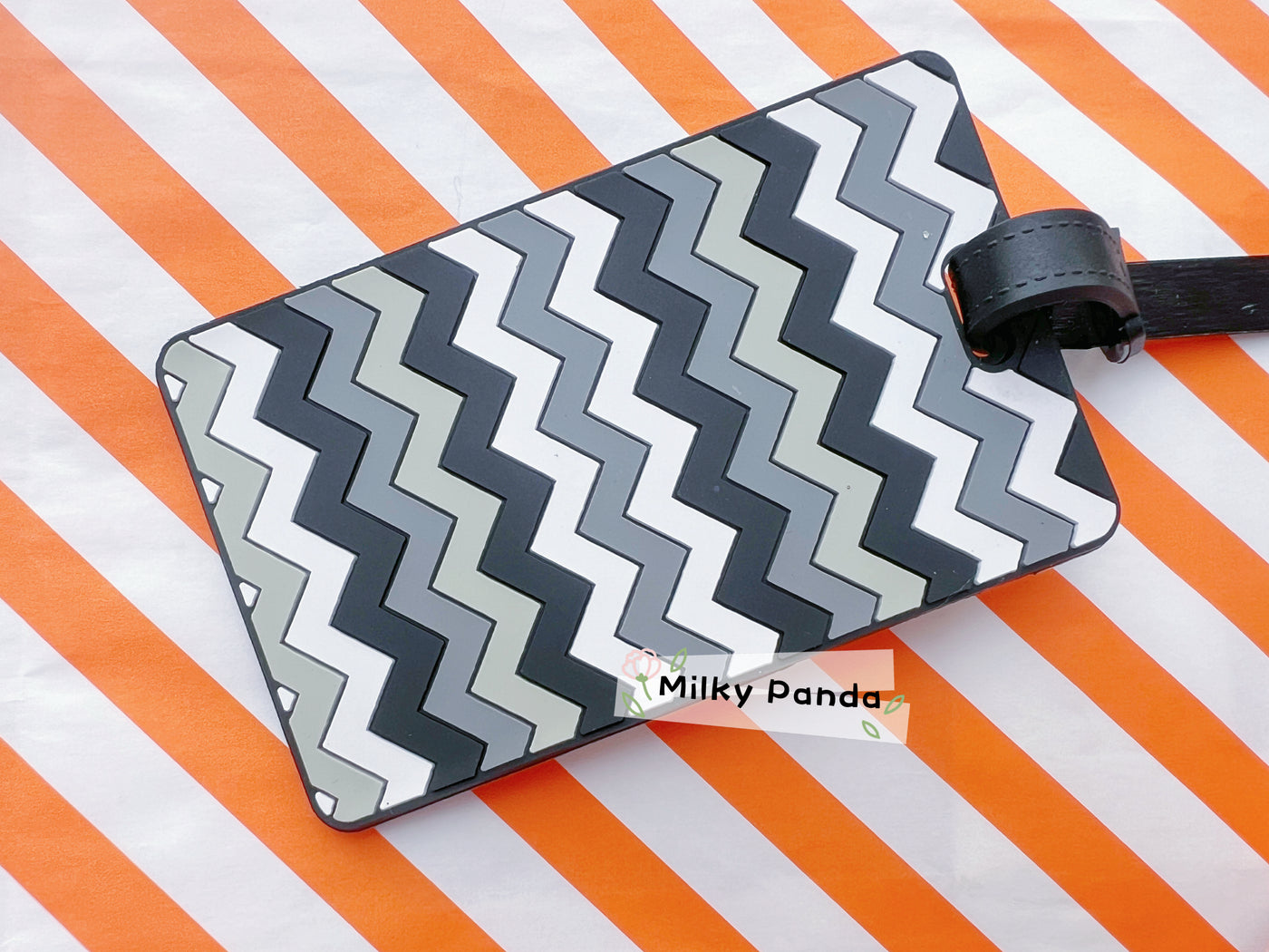 Pattern luggage tag