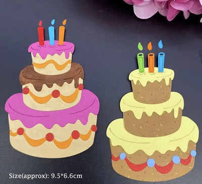 Birthday Cake Cutting Die
