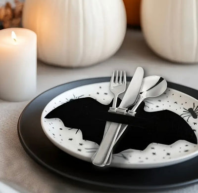 Halloween Bat Cutlery Holder