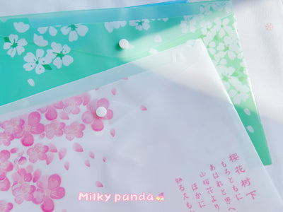 Cherry Blossom A4 Folders