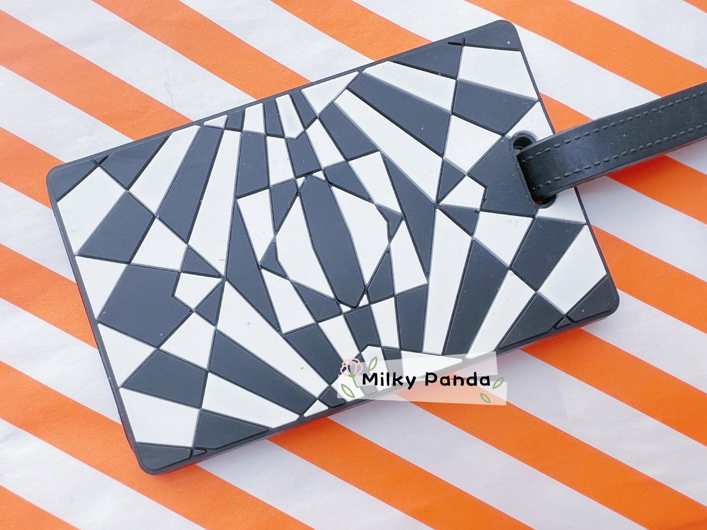 Pattern luggage tag