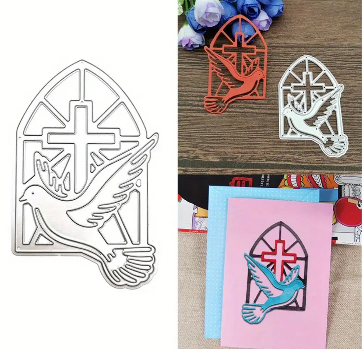 Pigeon Cross Cutting Die